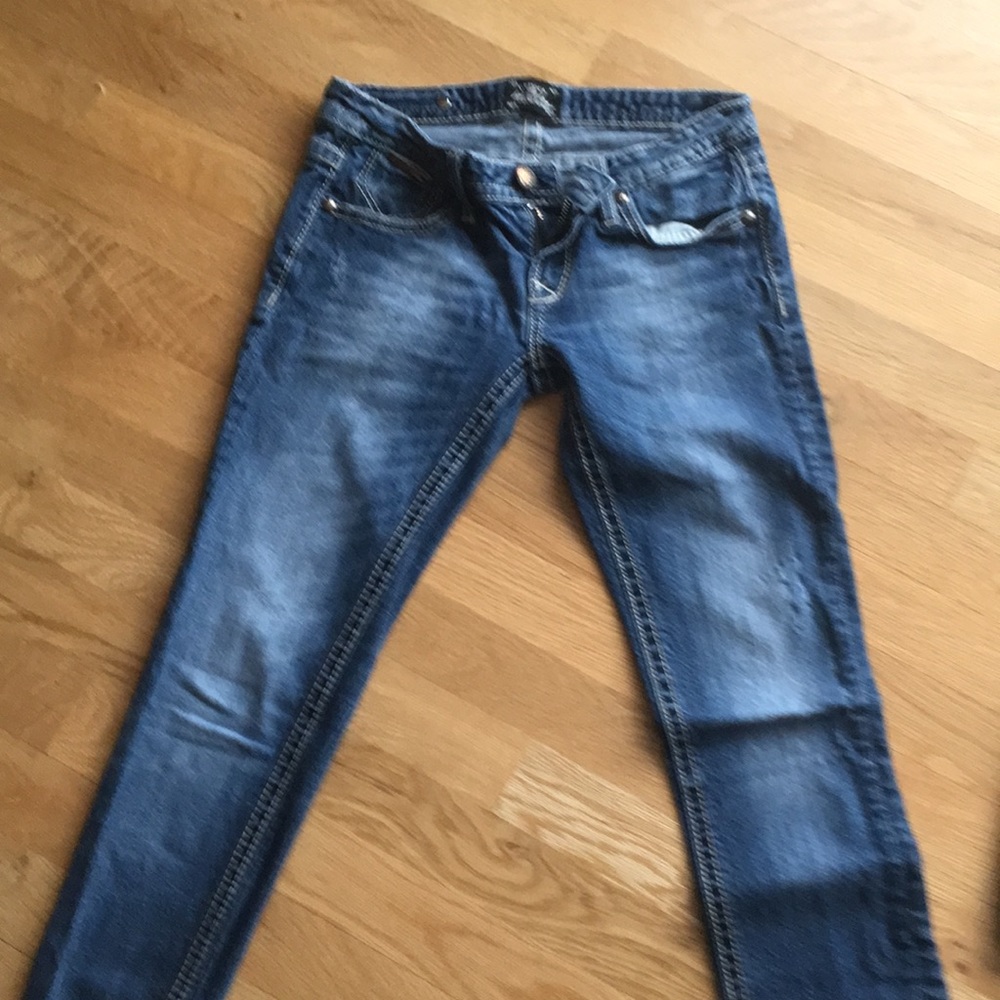 Rerock skinny jeans low rise size 00